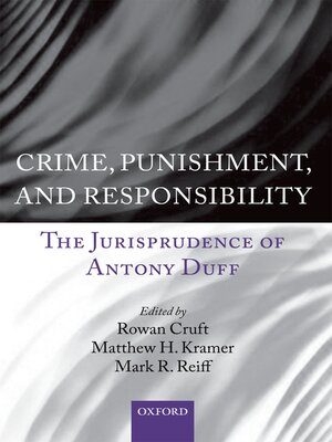 cover image of Crime, Punishment, and Responsibility